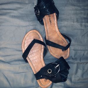 Black Sandals from Traffic